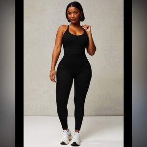 NWT Fabletics Seamless Rib Jumpsuit